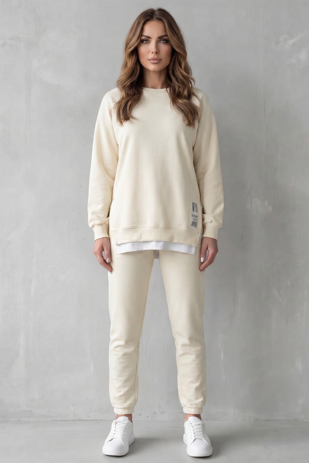 Rivara Balloon-Sleeve Jogger Set | Women's Two-Piece Lounge