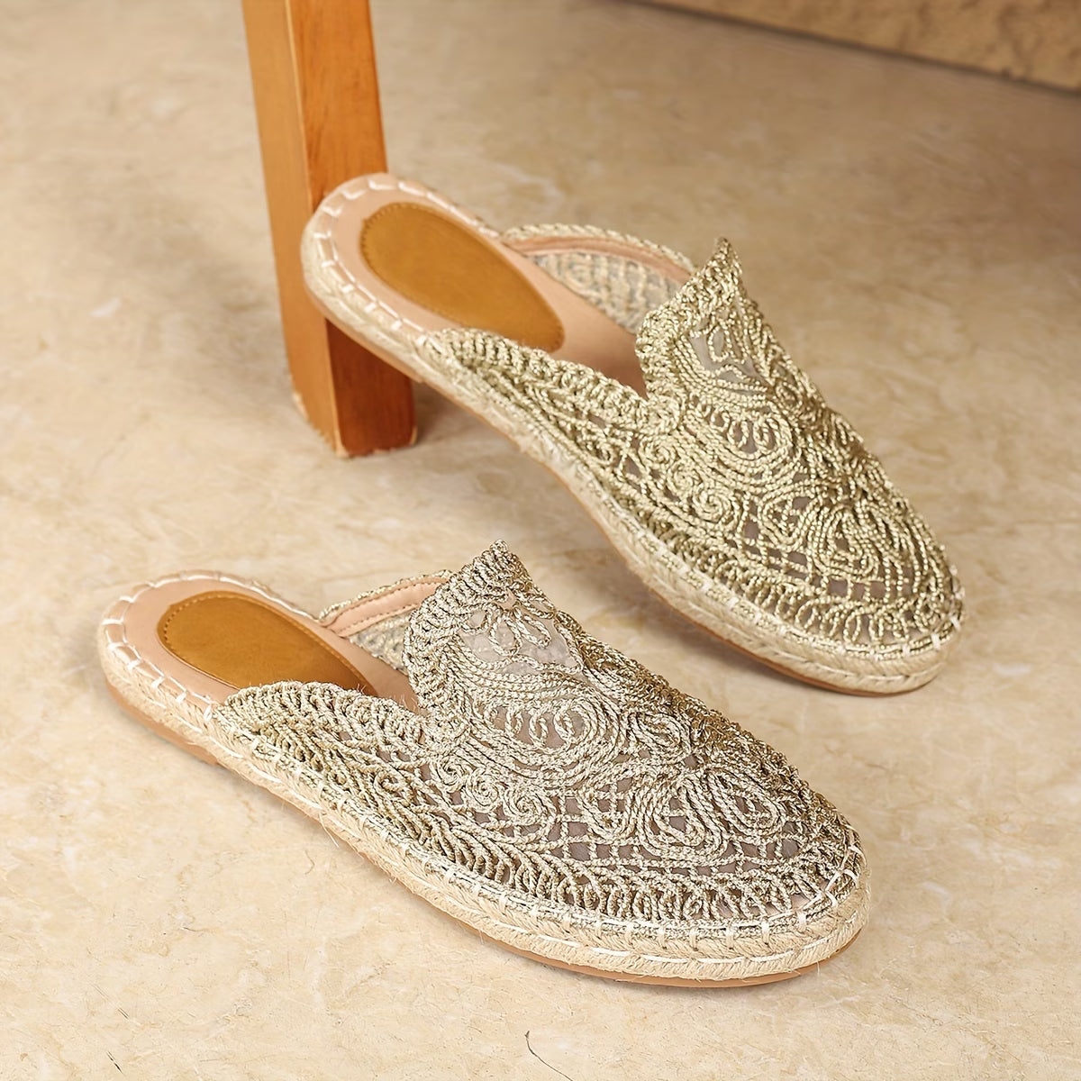 Kaia | Stylish Retro Boho Slippers