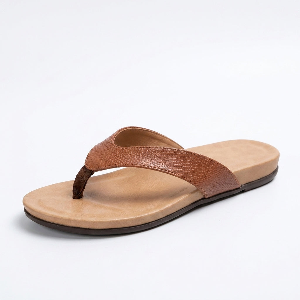 Freya Comfort Slipper | Women's Open-Toe Supportive Slipper