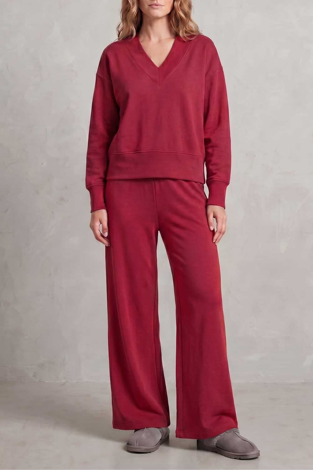 Allia – Relaxed fit – Wide-leg lounge set