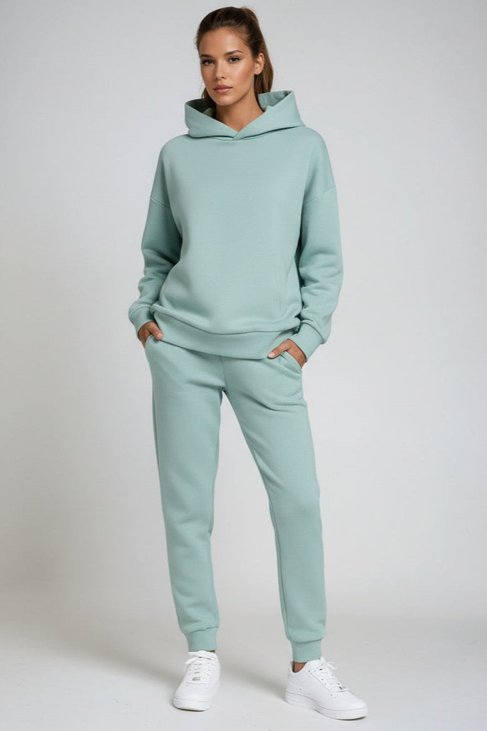 Talia Hooded Jogging Set | Women's Sweatshirt & Jogger Two-Piece