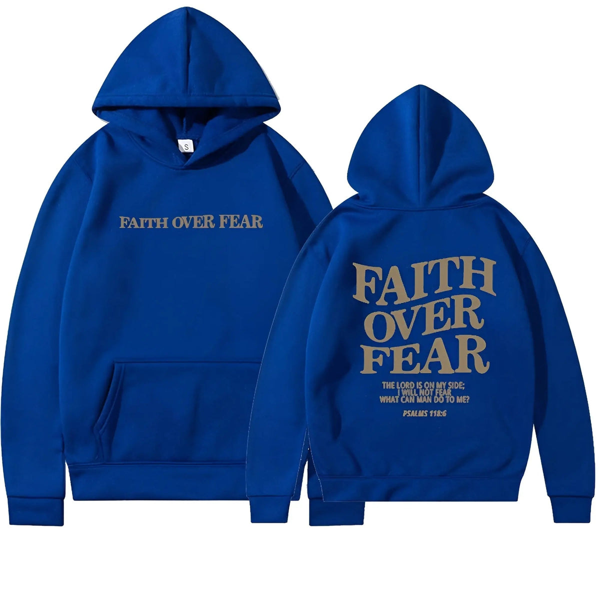 Faith Over Fear Oversized Hoodie
