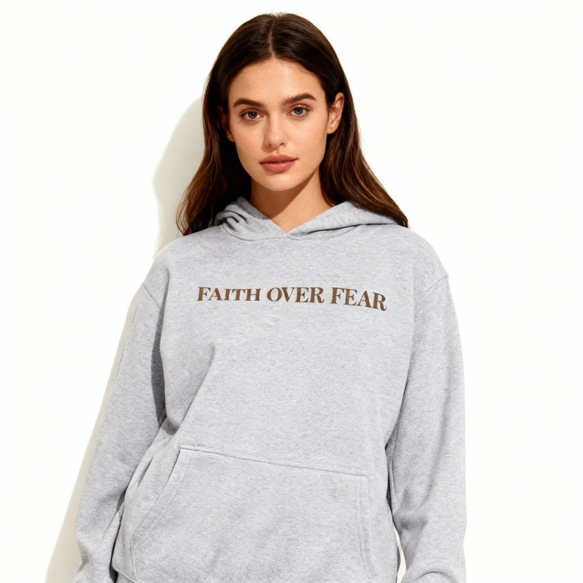 Faith Over Fear Oversized Hoodie