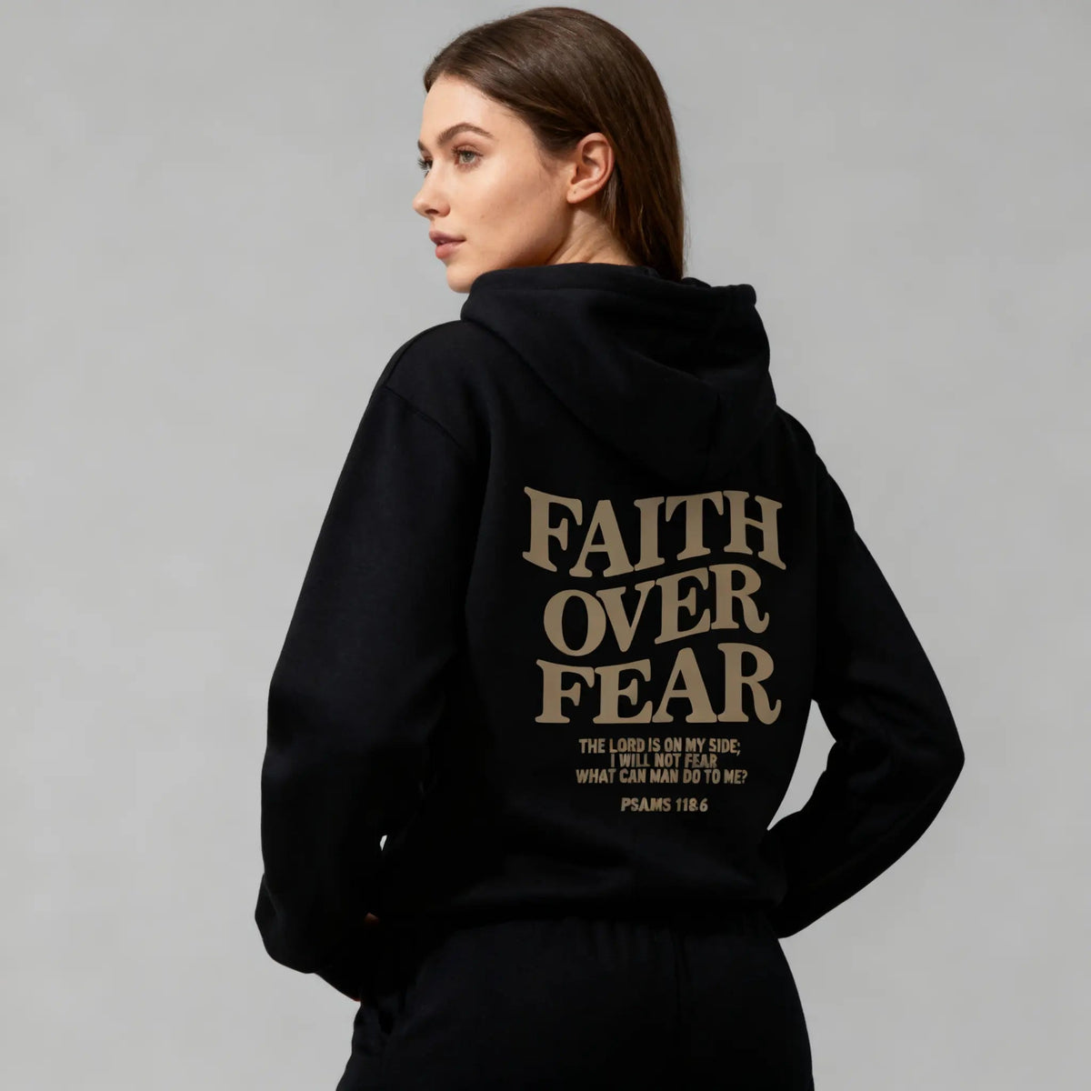Faith Over Fear Oversized Hoodie