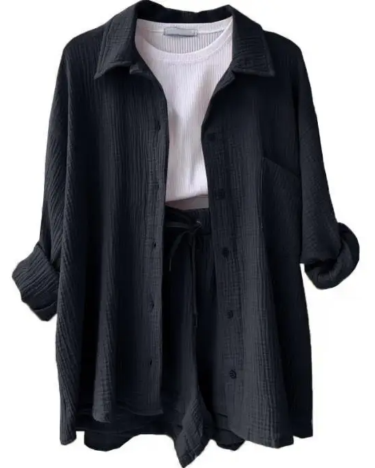Sienna | Women's Lightweight Lounge Set with Relaxed Shorts