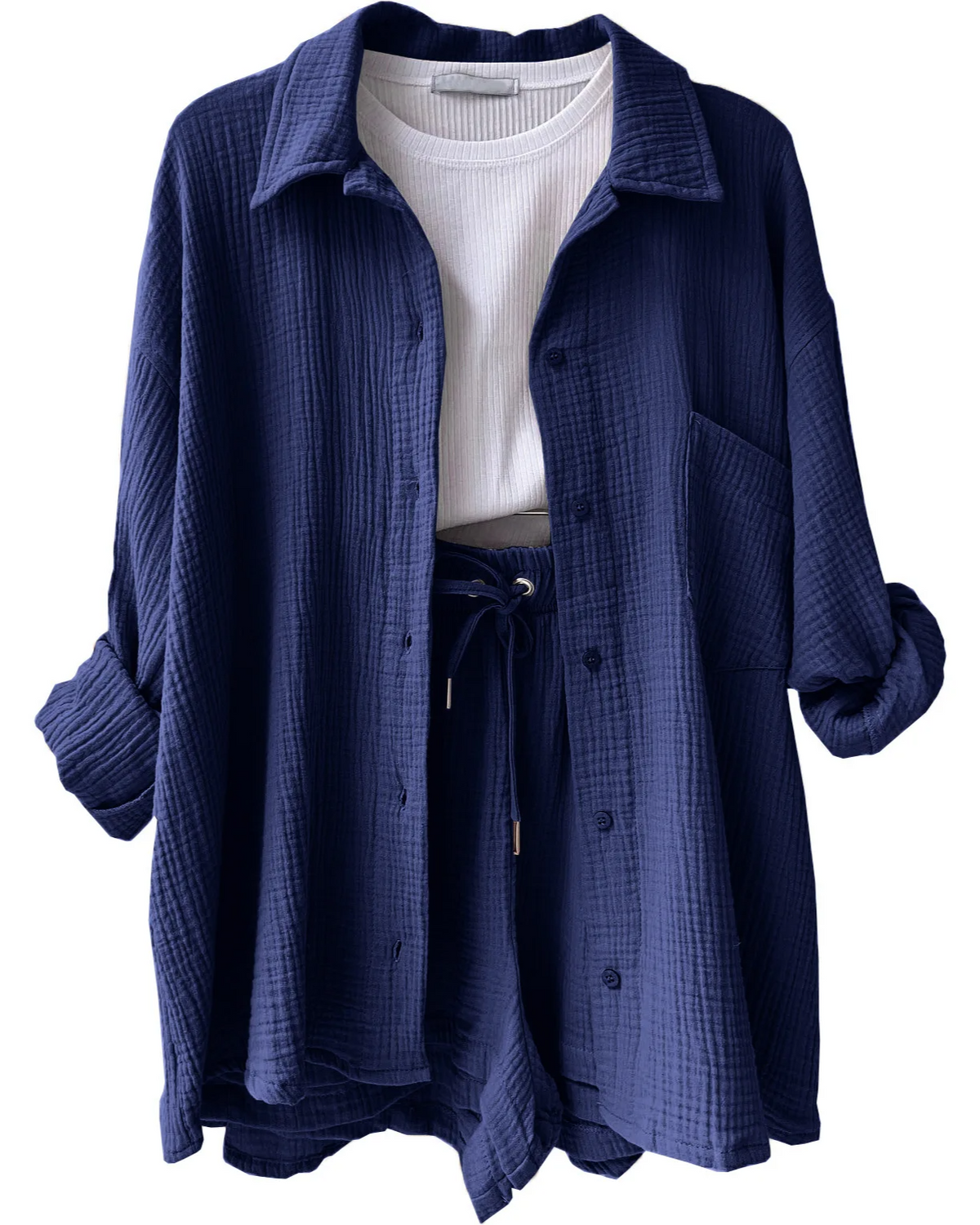 Sienna | Women's Lightweight Lounge Set with Relaxed Shorts