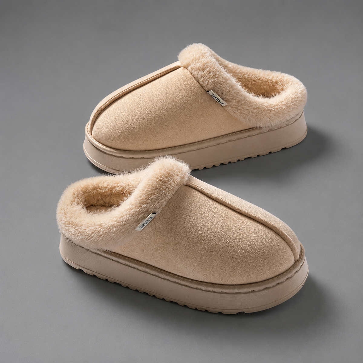 Elsie Fluffy Fleece Slipper | Women's Warm House Shoe