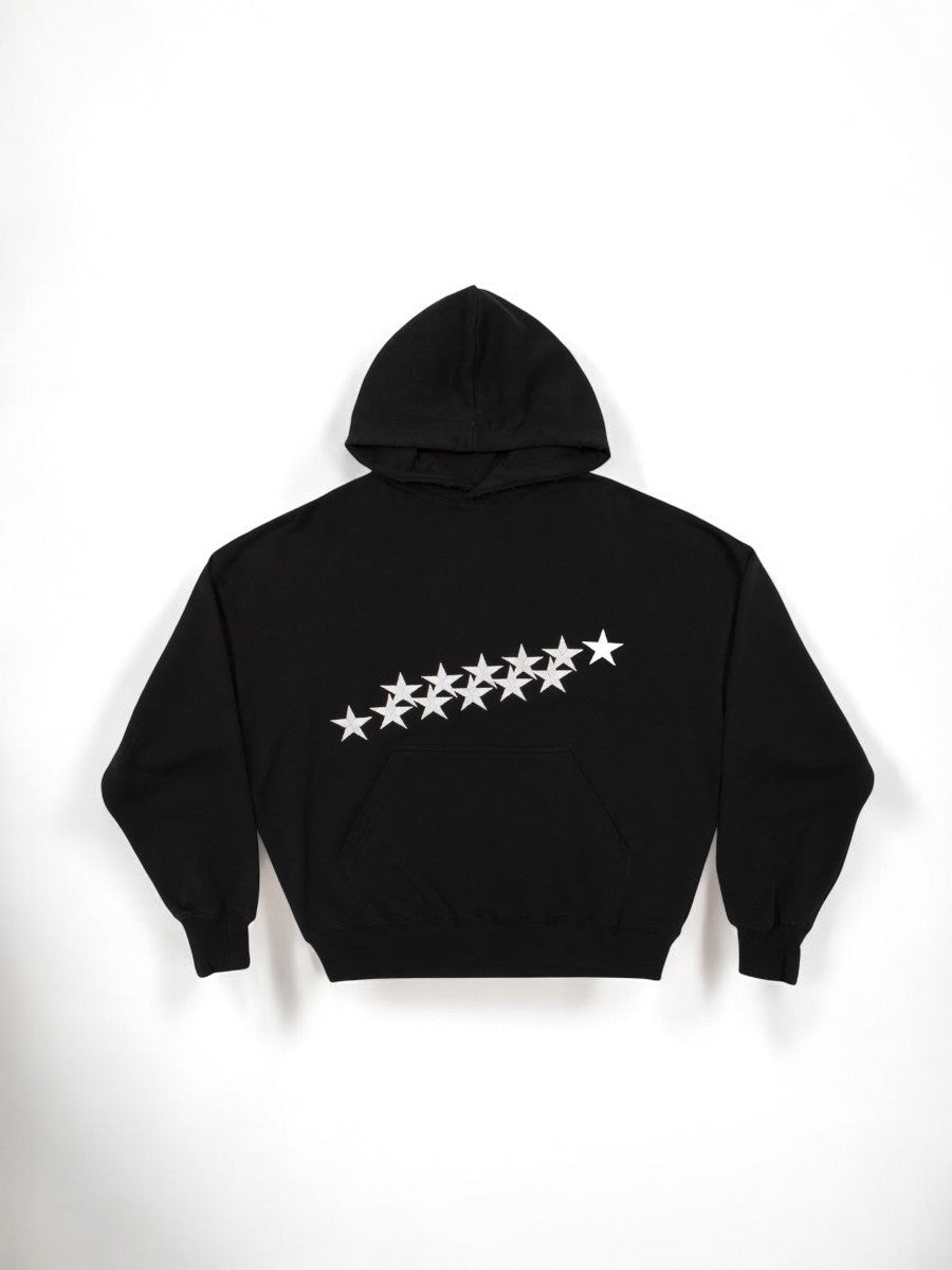 Matilda | Oversized Hoodie with Star Print