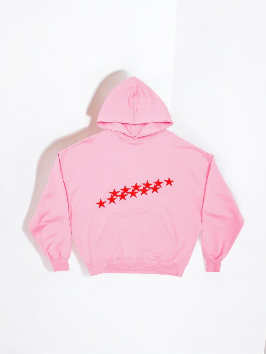 Matilda | Oversized Hoodie with Star Print