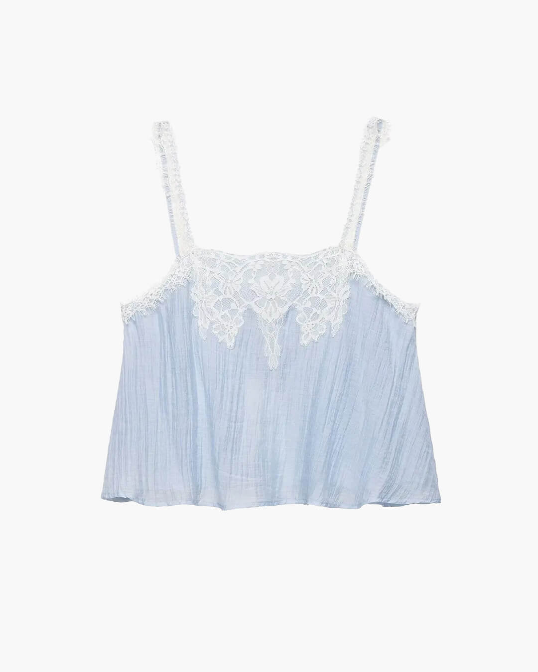Celeste Lace-Spliced Midi Set | Women's Crop Top & Skirt