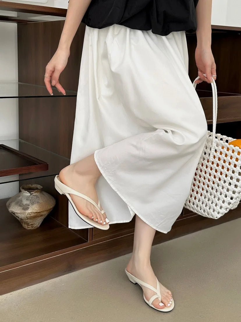 Soraya Clip-Toe Flat Slipper | Women's Slip-On Mule