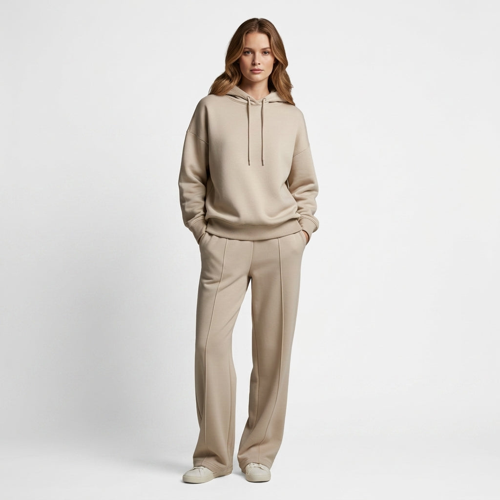 Renata Hooded Wide-Leg Lounge Set | Women's Two-Piece