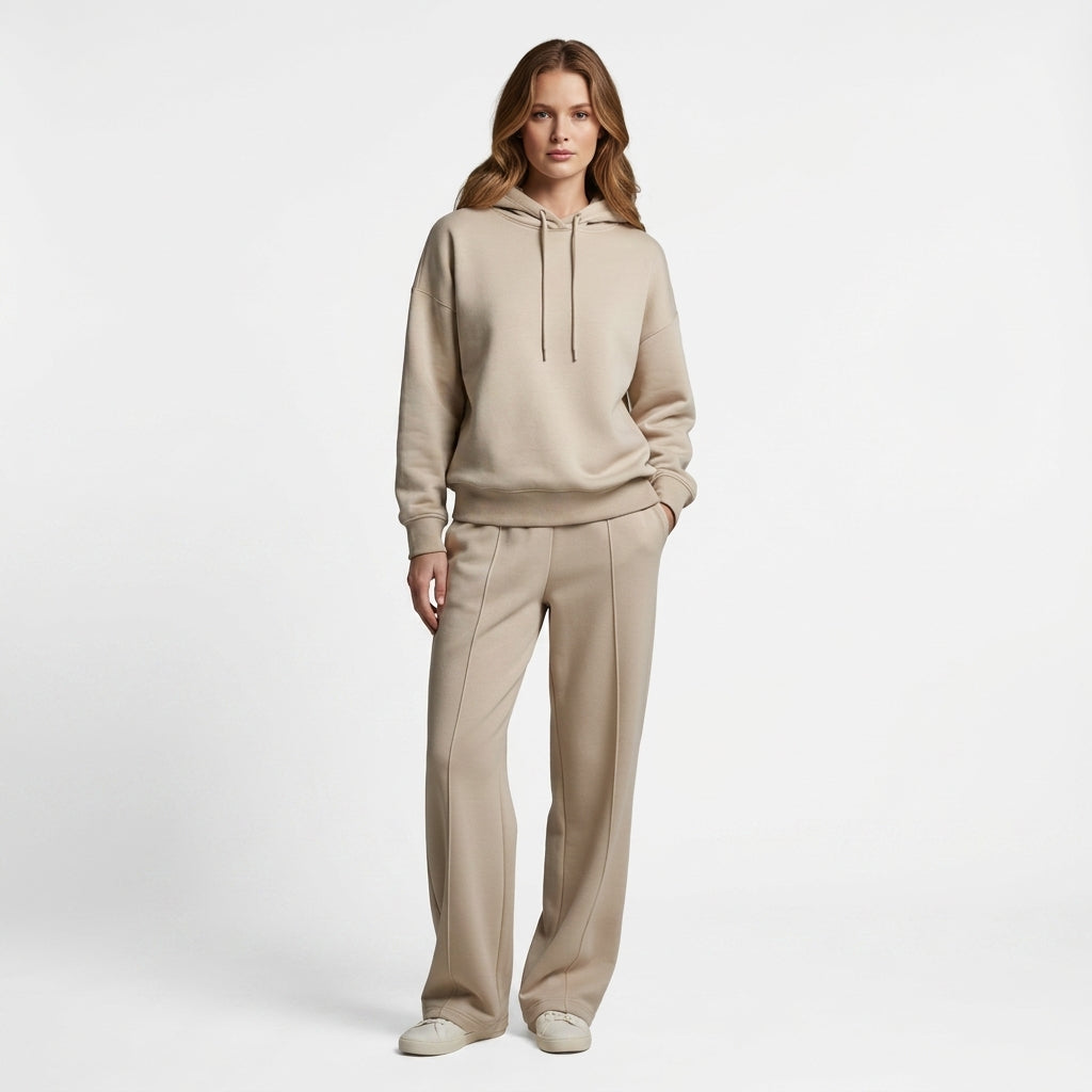 Renata Hooded Wide-Leg Lounge Set | Women's Two-Piece