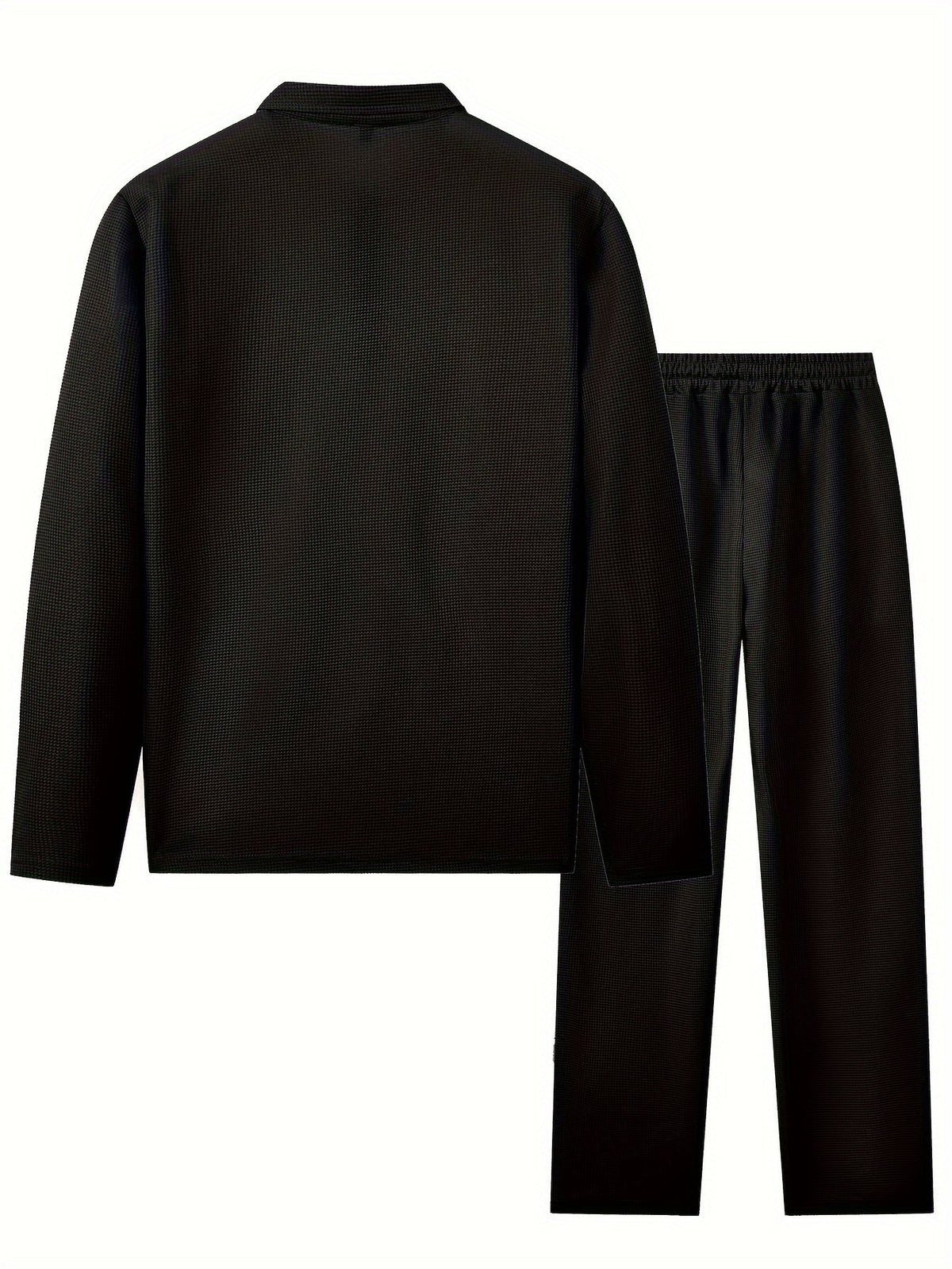 Xavier | Relaxed Waffle-Knit Two-Piece Set