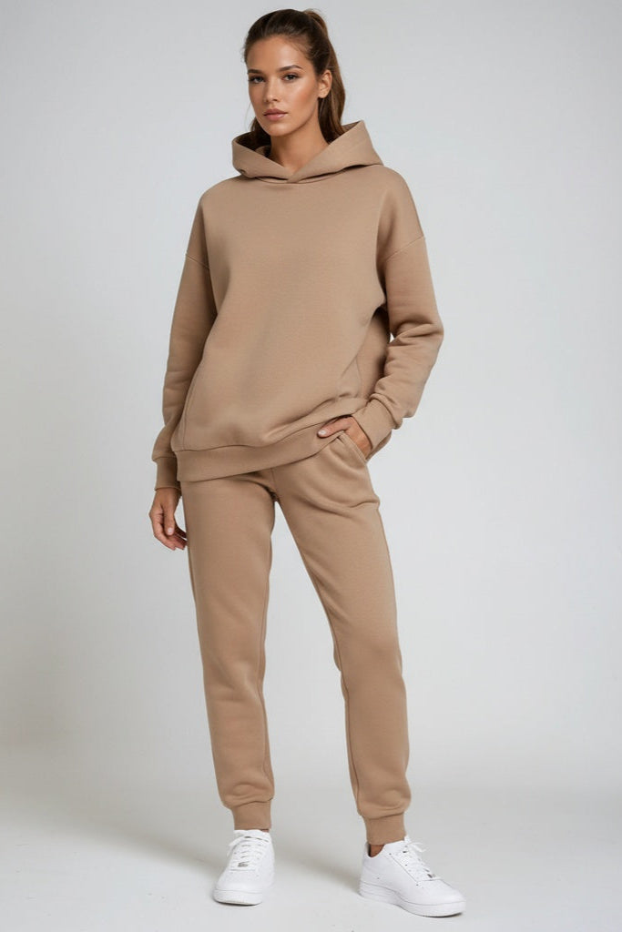 Talia Hooded Jogging Set | Women's Sweatshirt & Jogger Two-Piece