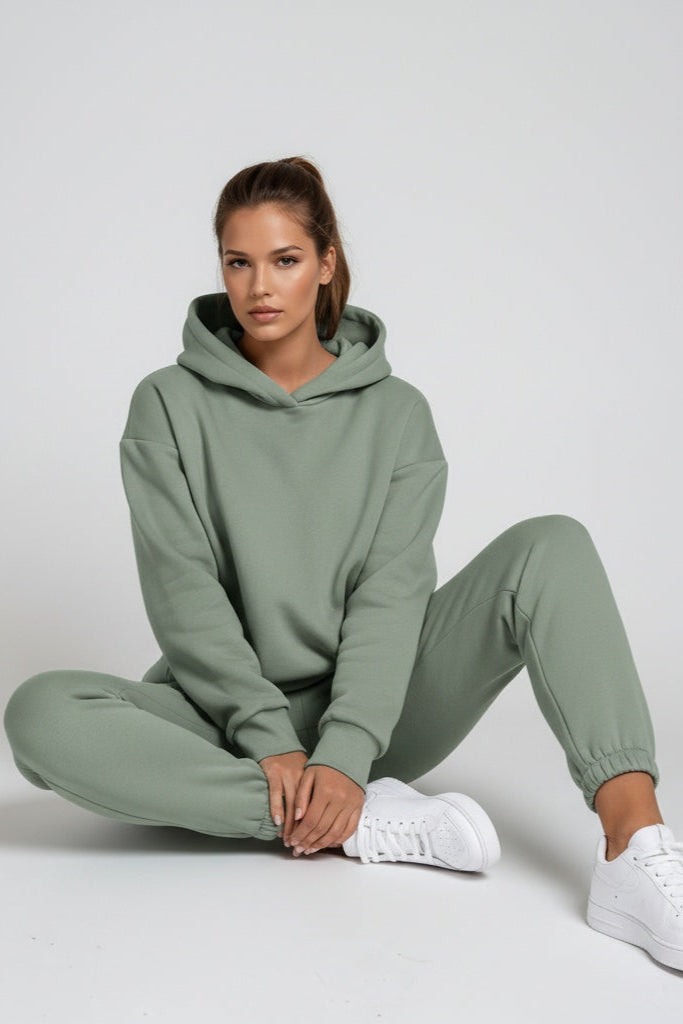 Talia Hooded Jogging Set | Women's Sweatshirt & Jogger Two-Piece