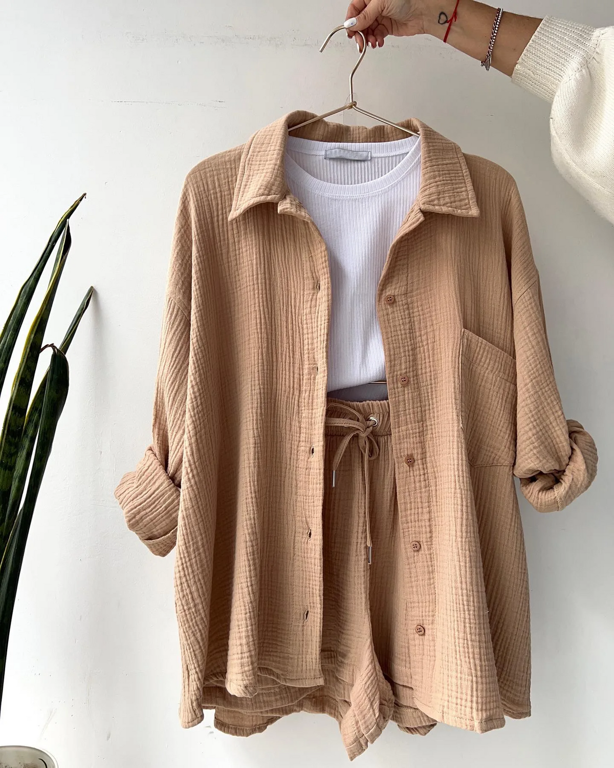Sienna | Women's Lightweight Lounge Set with Relaxed Shorts