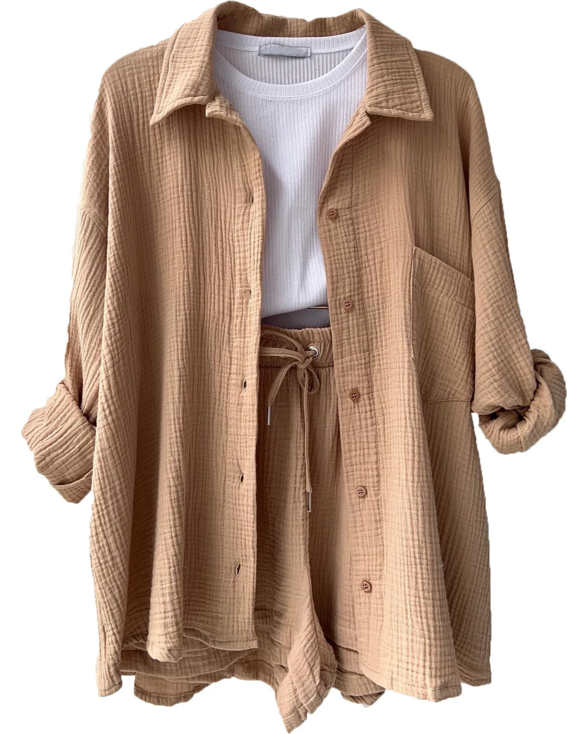 Sienna | Women's Lightweight Lounge Set with Relaxed Shorts