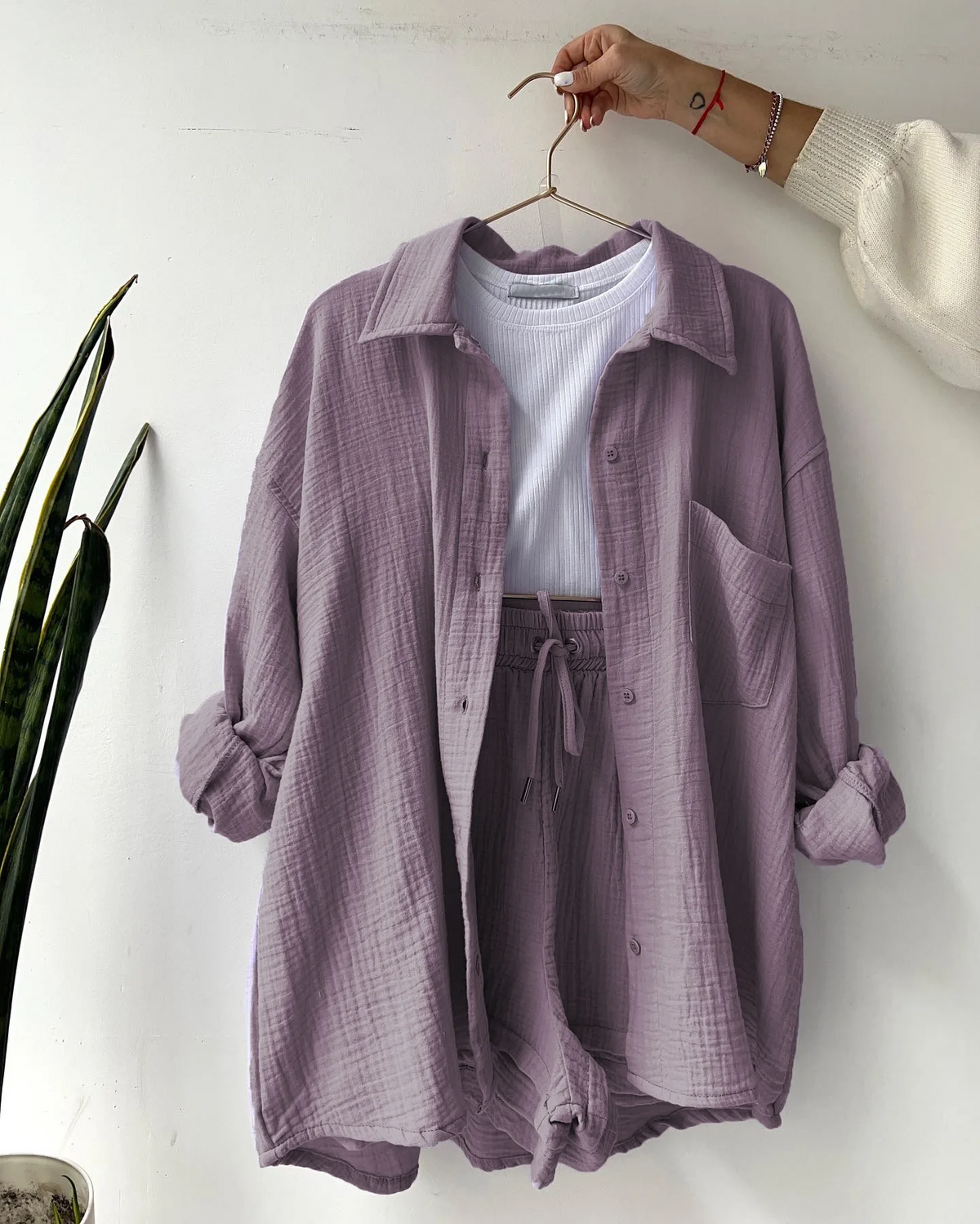 Sienna | Women's Lightweight Lounge Set with Relaxed Shorts