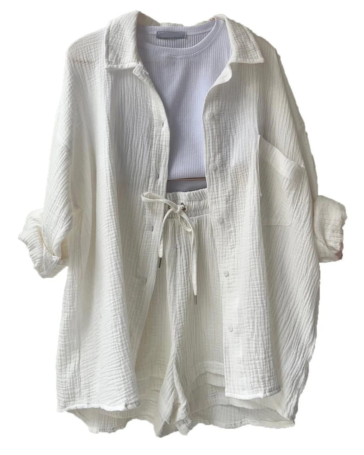 Sienna | Women's Lightweight Lounge Set with Relaxed Shorts