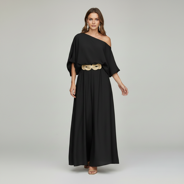 Rosa Long Sleeve Lounge Set | Women's Wide-Leg Two-Piece