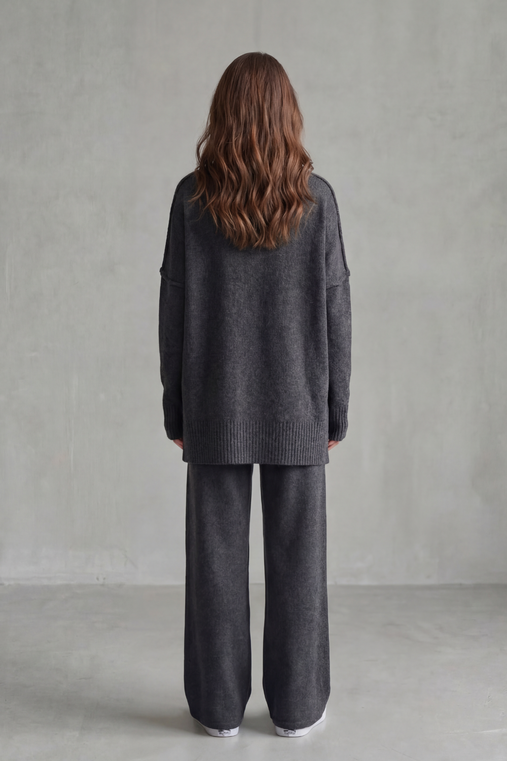 Valdessa Turtleneck Knit Lounge Set | Women's Wide-Leg Set