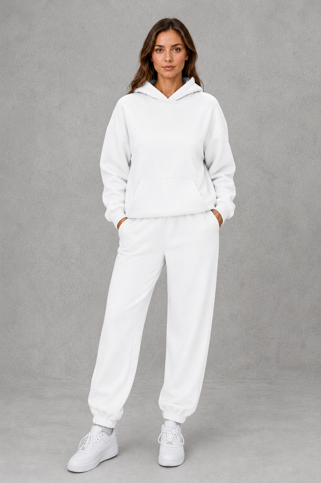 Ines Hooded Sweatshirt & Jogger Set | Women's Tracksuit Two-Piece