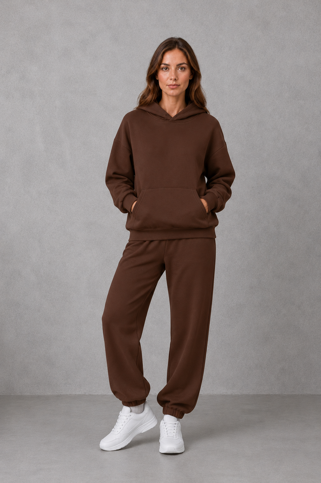 Ines Hooded Sweatshirt & Jogger Set | Women's Tracksuit Two-Piece