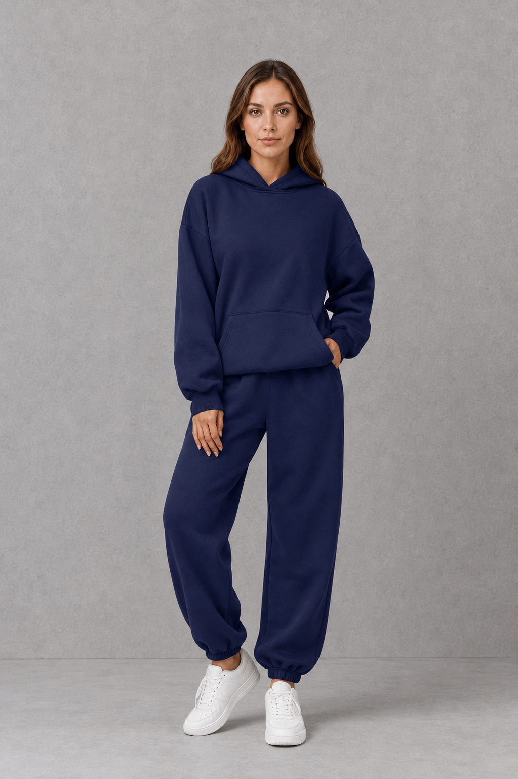 Ines Hooded Sweatshirt & Jogger Set | Women's Tracksuit Two-Piece