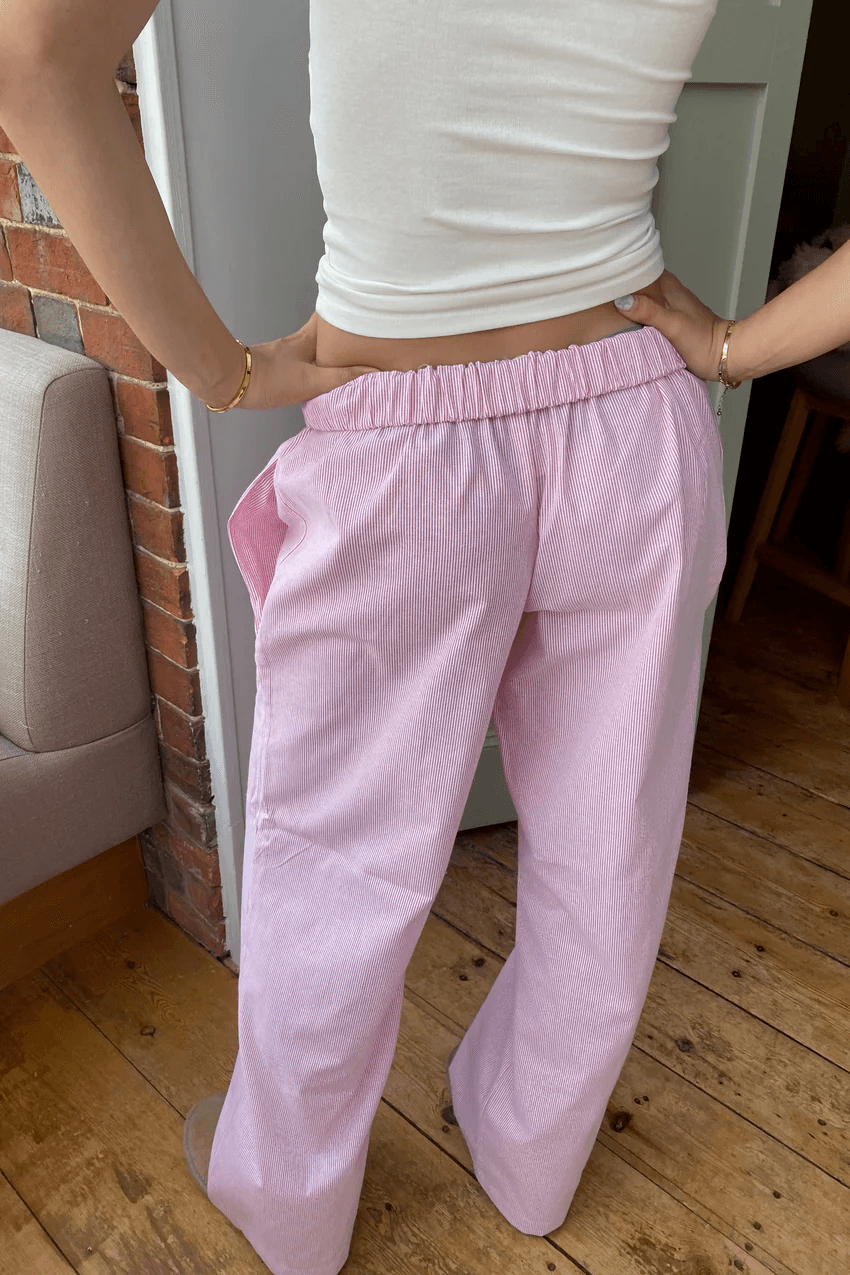 Women's Wide-Leg Lounge Trousers