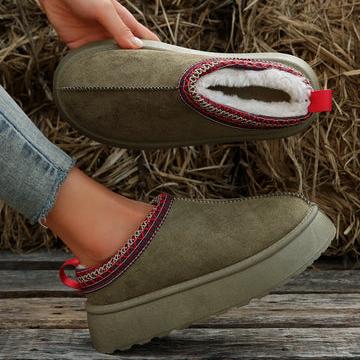 Opal Platform Clog Slipper | Women's Fleece-Lined House Shoe