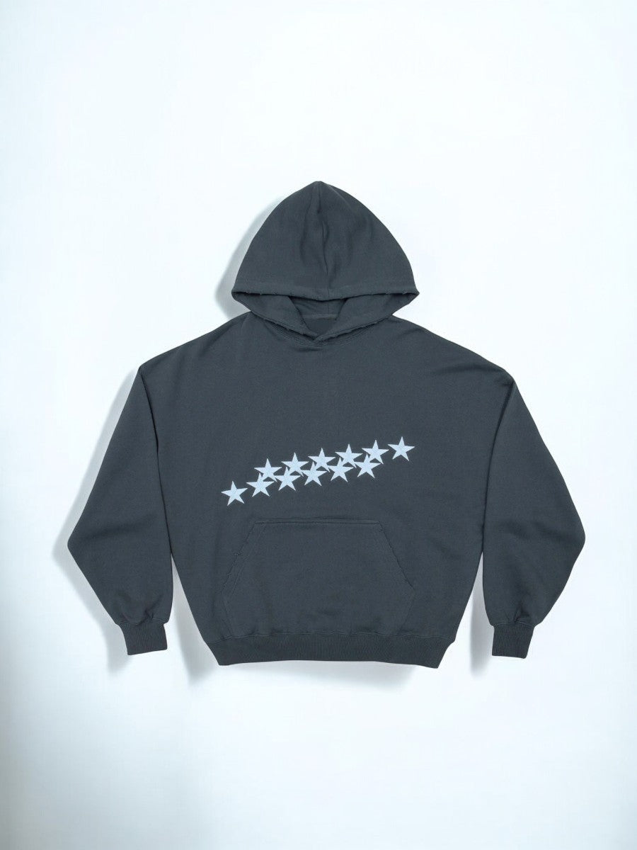 Matilda | Oversized Hoodie with Star Print