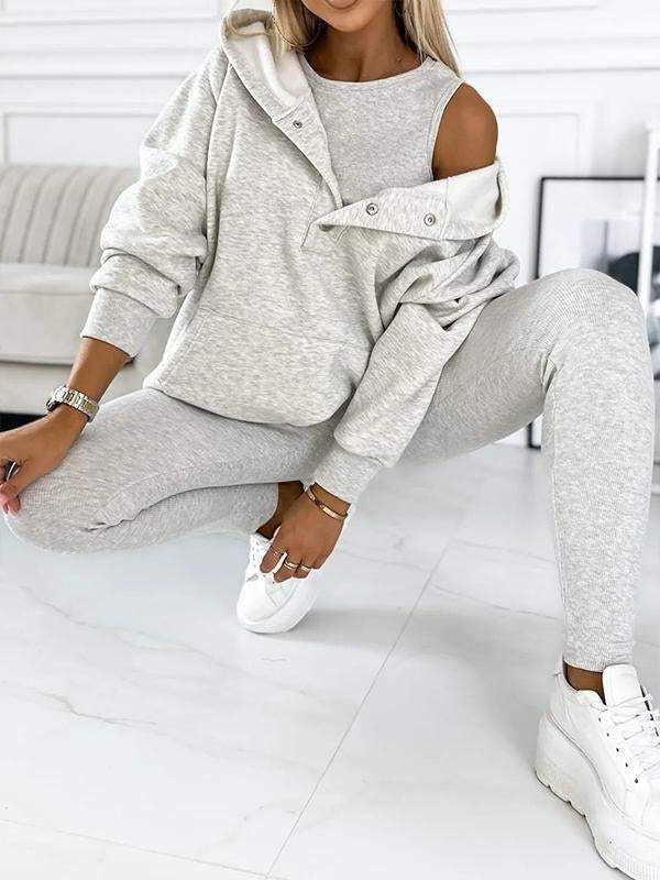 Coco Oversized Hoodie & Leggings Set | Women's Two-Piece