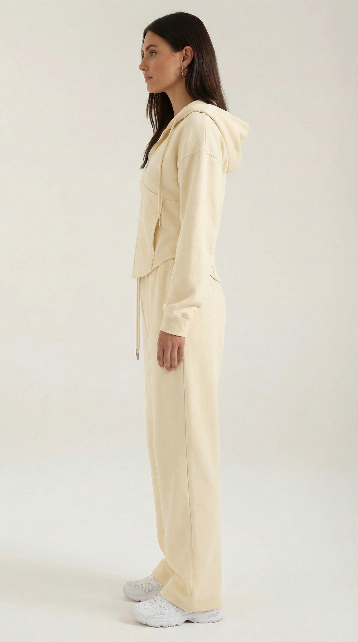 Faye Hoodie & Wide-Leg Pants Set | Women's Two-Piece