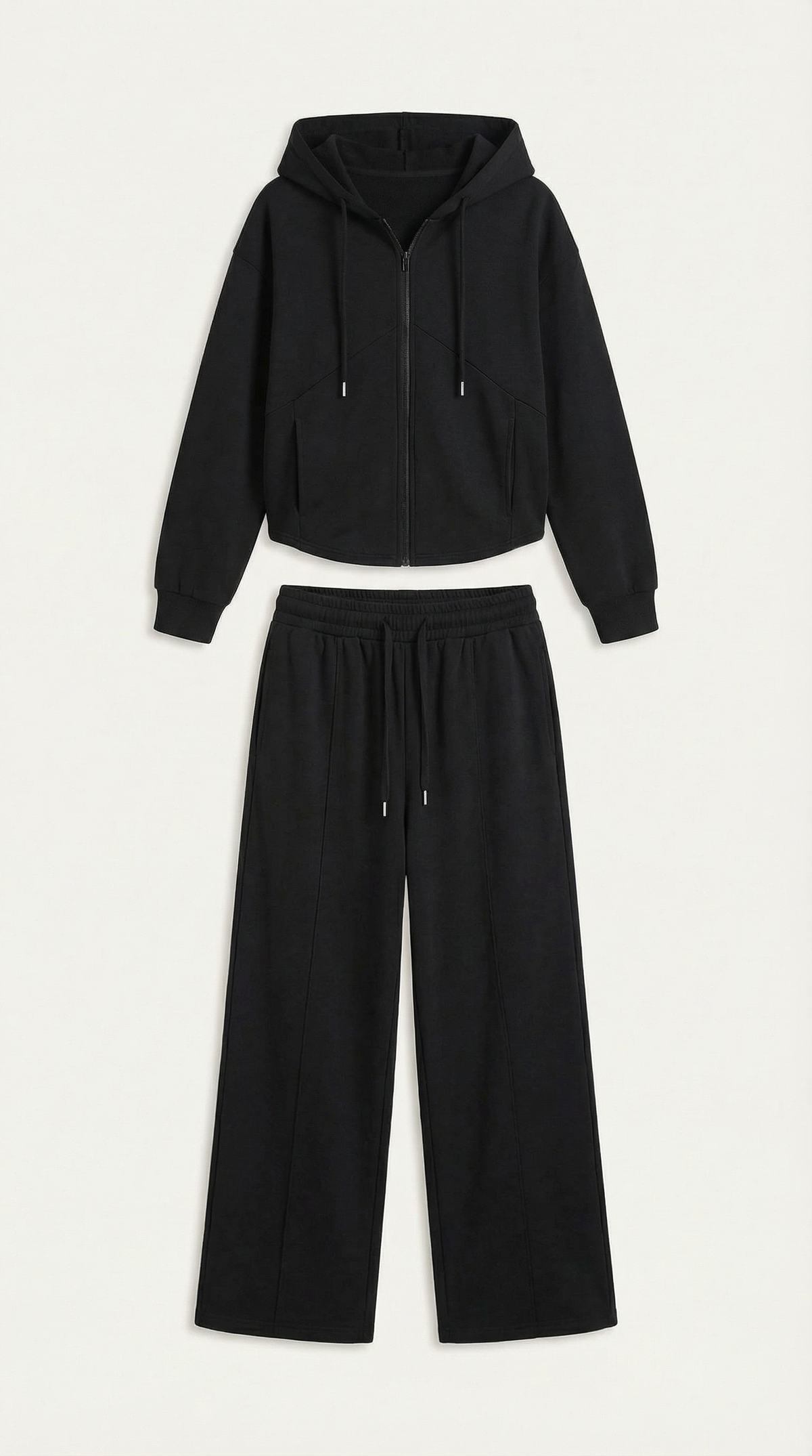 Faye Hoodie & Wide-Leg Pants Set | Women's Two-Piece