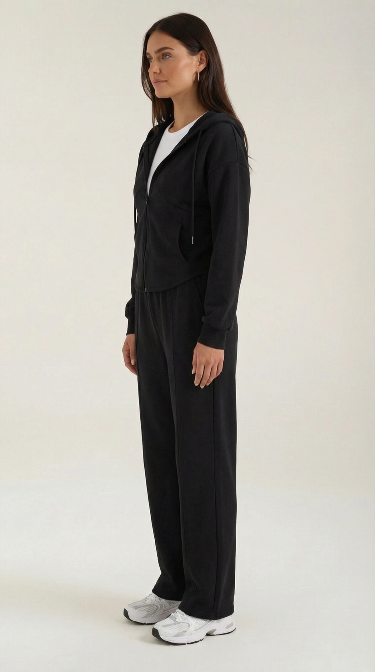 Faye Hoodie & Wide-Leg Pants Set | Women's Two-Piece