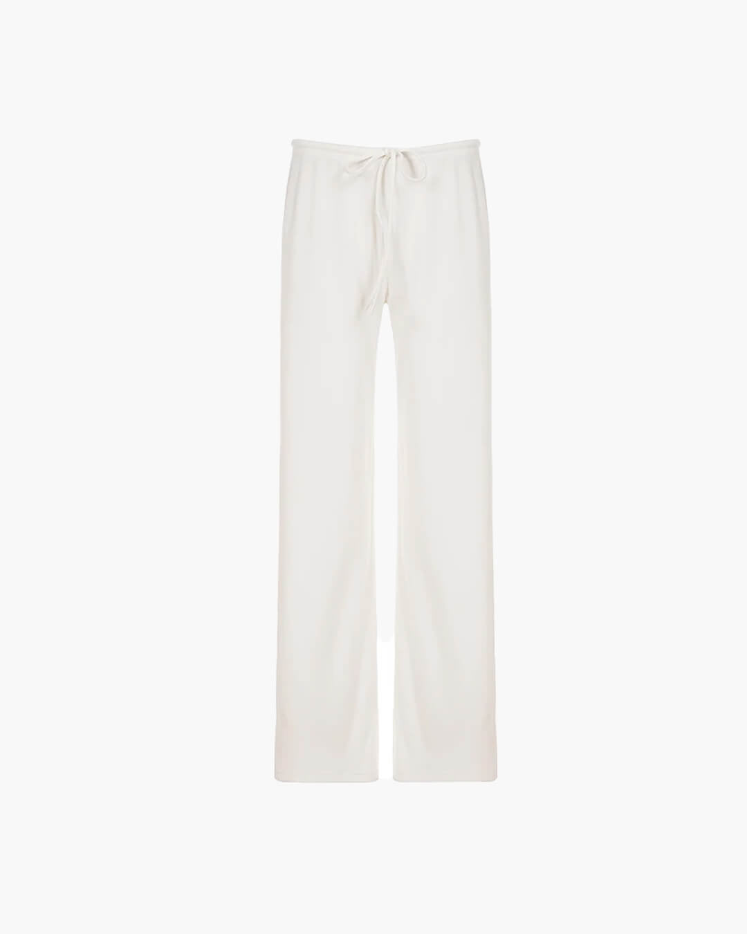 Gabriela Ribbed Knit Lounge Pants | Women's Wide-Leg Trousers