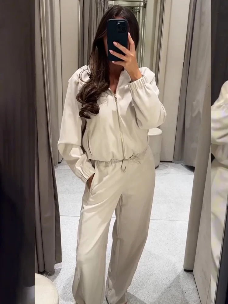 Amirah Hooded Tracksuit Set