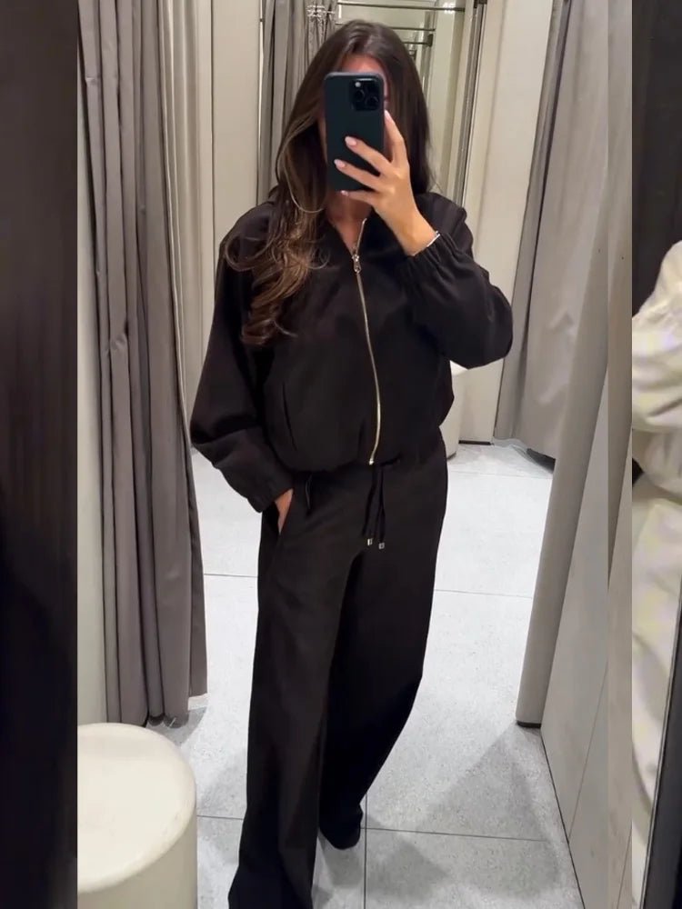 Amirah Hooded Tracksuit Set