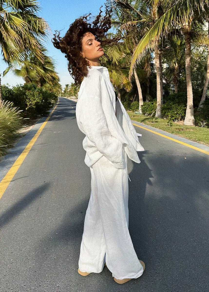 Sophia Shirt & Lounge Pants Set | Women's Two-Piece Loungewear