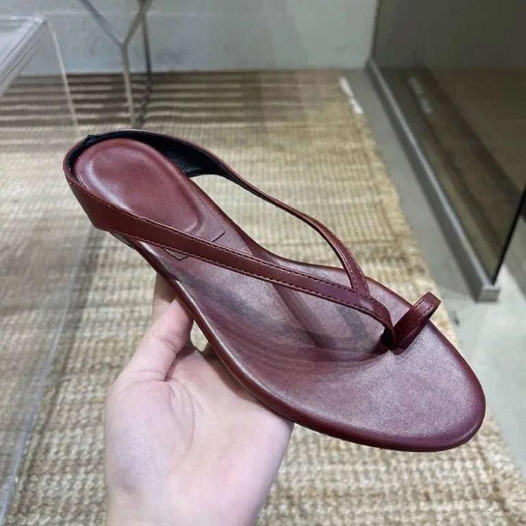 Soraya Clip-Toe Flat Slipper | Women's Slip-On Mule